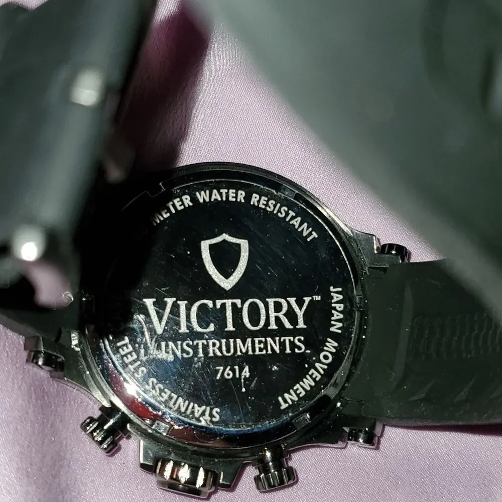 Victory Instruments‎ V-Force Chronograph Gun Metal Tactical 7614-GM Mens